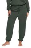 SKIMS COTTON BLEND FLEECE DRAWSTRING JOGGERS