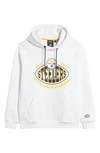 Hugo Boss Boss X Nfl Cotton-blend Hoodie With Collaborative Branding In Multi