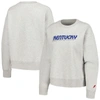 League Collegiate Wear Ash Kentucky Wildcats Boxy Pullover Sweatshirt In Ash