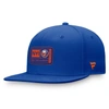 FANATICS FANATICS BRANDED  ROYAL NEW YORK ISLANDERS AUTHENTIC PRO TRAINING CAMP SNAPBACK HAT