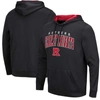 Colosseum Men's  Black Louisville Cardinals Arch And Logo 3.0 Full-zip Hoodie In Black
