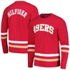 TOMMY HILFIGER TOMMY HILFIGER RED/GOLD SAN FRANCISCO 49ERS NOLAN LONG SLEEVE T-SHIRT