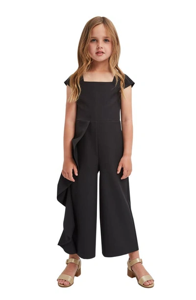 Bardot Junior Kids' Girl's Trysta Flared Jumpsuit In Black