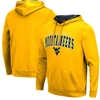 COLOSSEUM COLOSSEUM GOLD WEST VIRGINIA MOUNTAINEERS RESISTANCE PULLOVER HOODIE