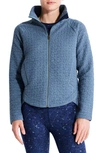 Nz Active By Nic+zoe All Year Quilt Double Knit Jacket In Cove