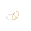 Aurate New York Claw Ring In Rose