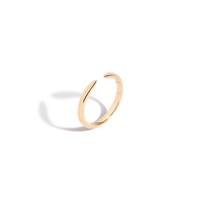 Aurate New York Claw Ring In Rose