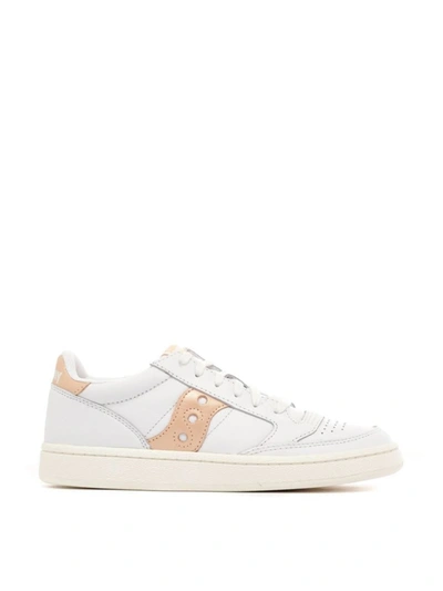 Saucony Jazz Court Lace-up Sneakers In White