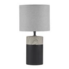 HOME OUTFITTERS BLACK TABLE LAMP, GREAT FOR BEDROOM, LIVING ROOM, MODERN/CONTEMPORARY