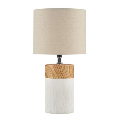 Home Outfitters White Table Lamp , Great For Bedroom, Living Room, Modern/contemporary