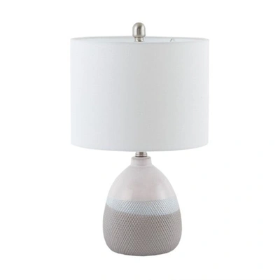 Home Outfitters Beige Table Lamp, Great For Bedroom, Living Room, Casual