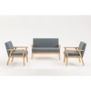 Simplie Fun Loveseats In Linen