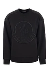 MONCLER MONCLER SWEATSHIRT WITH EMBROIDERED LOGO