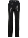 MICHAEL MICHAEL KORS MICHAEL KORS BLACK TRIACETATE trousers