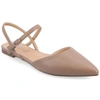 Journee Collection Martine Slingback Flat In Pink