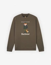 BARBOUR BARBOUR LOGO SWEATSHIRT