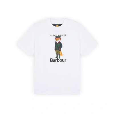 Barbour T-shirt In Wh11