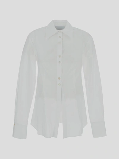 Erika Cavallini Semi-couture Shirts In White