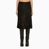 Khaite Monina Skirt In Black