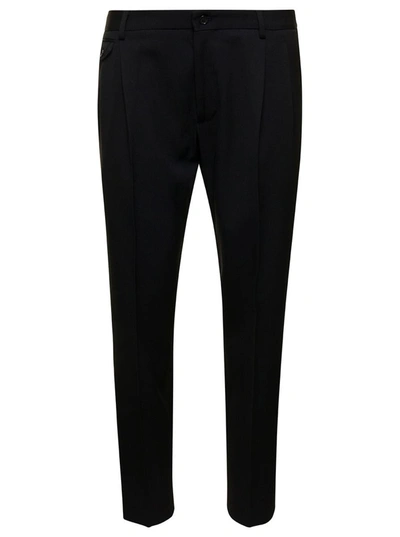 Dolce & Gabbana Pence Wool Pants Black