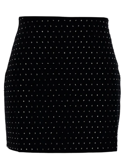 The Andamane Nerea - Mini Skirt In Black
