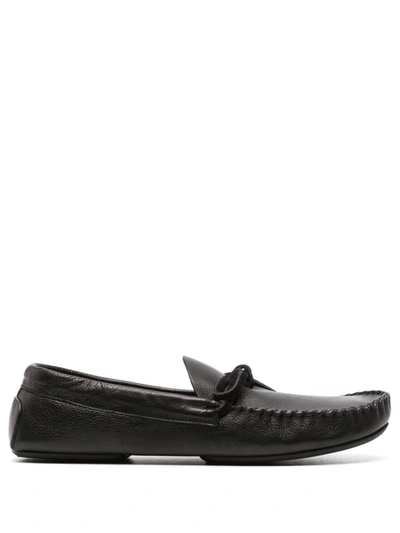 The Row Loafers In Blk Black