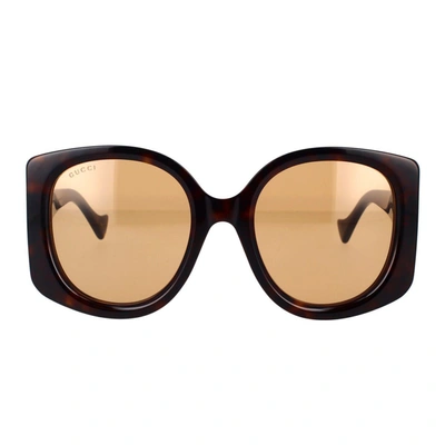 Gucci Eyewear Sunglasses In Brown