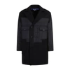 Junya Watanabe Coats & Jackets In Black