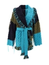 Alanui Patchwk Cardigan In Grenadine