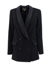 Elisabetta Franchi Blazer  Damen Farbe Schwarz In Nero