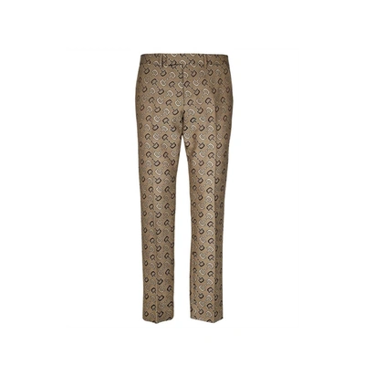 Gucci Skinny Pants In Brown