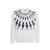 Neil Barrett Man Sweatshirt White Size S Cotton, Polyester