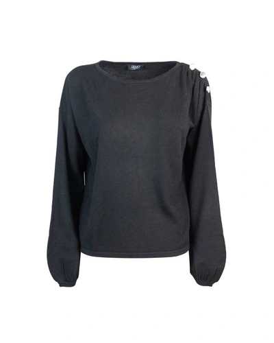 Liu •jo Liu Jo Sweater In Black