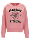Maison Kitsuné Pink Hotel Olympia Edition Varsity Sweatshirt In Pink