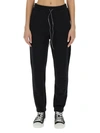 VIVIENNE WESTWOOD VIVIENNE WESTWOOD JOGGING PANTS WITH SPRAY PRINT ORB