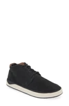 Olukai Men's Papakū 'ili Chukka Boot In Black In Black / Black