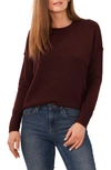 Vince Camuto Plus Size Crewneck Sweater In Red