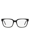 PRADA 52MM RECTANGULAR OPTICAL GLASSES