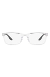 PRADA 55MM PILLOW OPTICAL GLASSES