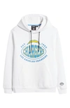 Hugo Boss Boss X Nfl Touchback Graphic Hoodie In Los Angeles Chargers White