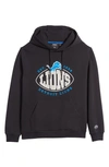 Hugo Boss Boss X Nfl Touchback Graphic Hoodie In Detroit Lions Black