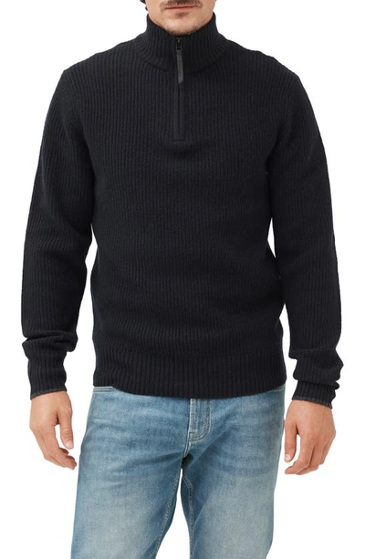 RODD & GUNN ROBBIES ROAD QUARTER ZIP SWEATER