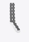 Marni Check-pattern Ankle Socks In White
