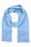 KATE SPADE BOW WOOL SCARF