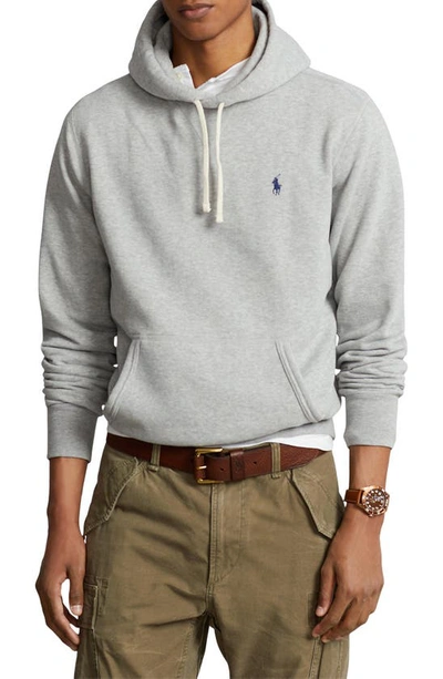 Polo Ralph Lauren Hooded Sweatshirt By Rl In Grey