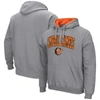 COLOSSEUM COLOSSEUM GRAY CAMPBELL FIGHTING CAMELS ISLE PULLOVER HOODIE
