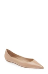 STUART WEITZMAN EMILIA POINTED TOE FLAT