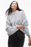 TOPSHOP CABLE STITCH SWEATER