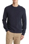 Vince Men's Boiled Cashmere Thermal Crewneck Sweater In Coastal