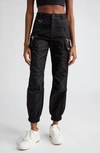 Off-white Klassische Cargohose In Black White